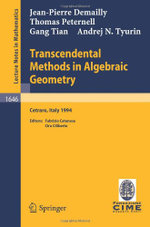 Transcendental Methods in Algebraic Geometry