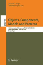 Objects, Components, Models and Patterns