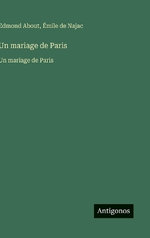 Un mariage de Paris
