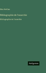 Bibliographie de l'anarchie
