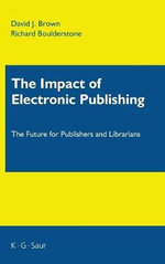The Impact of Electronic Publishing