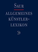 Allgemeines Kuenstlerlexikon (Akl), Teil 2, Kuenstlerische Berufe