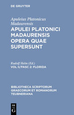Opera Quae Supersunt, Vol. II, fasc. 2