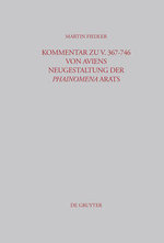 Kommentar Zu V. 367-746 Von Aviens Neugestaltung Der Phainomena Arats