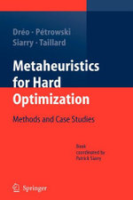 Metaheuristics for Hard Optimization