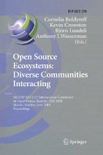 Open Source Ecosystems: Diverse Communities Interacting