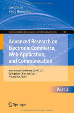 Advanced Research on Electronic Commerce, Web Application, and Communication