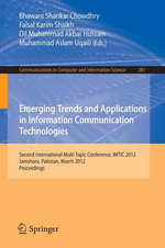 Emerging Trends and Applications in Information Communication Technologies