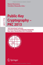 Public-Key Cryptography -- PKC 2013