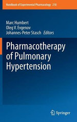 Pharmacotherapy of Pulmonary Hypertension