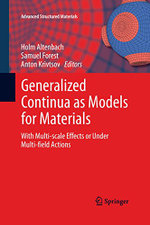 Generalized Continua As Models for Materials