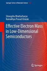 Effective Electron Mass in Low-Dimensional Semiconductors