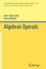 Algebraic Operads