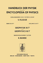 Geophysik III / Geophysics III