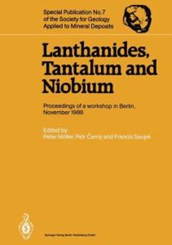 Lanthanides, Tantalum and Niobium