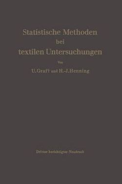 Statistische Methoden Bei Textilen Untersuchungen