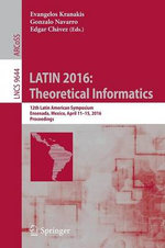 LATIN 2016: Theoretical Informatics