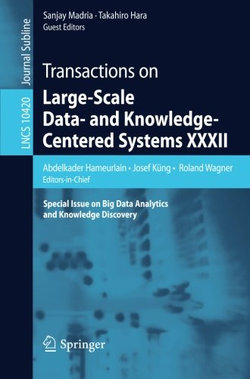 Transactions on Large-Scale Data- and Knowledge-Centered Systems XXXII