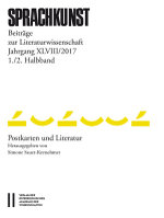 Sprachkunst. Beitrage Zur Literaturwissenschaft / Sprachkunst Jahrgang XLVIII/2017 1. / 2. Halbband