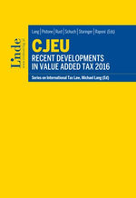 CJEU - Recent Developments in Value Added Tax 2016