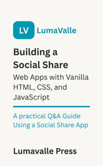 Building a Social Share Web App with Vanilla HTML, CSS, and JavaScript.