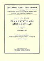 Commentationes arithmeticae 3rd part