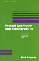 Fractal Geometry and Stochastics III
