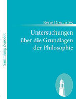 Untersuchungen ueber die Grundlagen der Philosophie