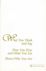 What You Think and Say Shows Who You Are