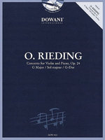 Oskar Rieding Concerto for Violin and Piano, Op. 24 G Major / Sol Majeur / G-Dur