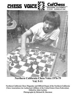 Northern California Chess Voice Vol. 9-11 1976-79