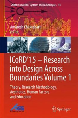 ICoRD'15 - Research into Design Across Boundaries Volume 1