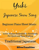 Yuki Japanese Song Song Beginner Piano Sheet Music