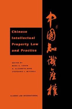 Chinese Intellectual Property Law and Practice