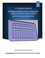 Pebble Japanese Project Abacus (or) Pebble Soroban Project Abacus
