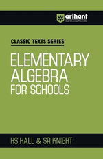 Elementary Algebra For School (EditionV)