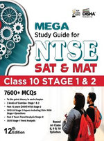Mega Study Guide for Ntse (Sat & Mat) Class 10 Stage 1 & 2