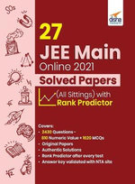27 Jee Main Online 2021 Solved Papers (All Sittings) with Rank Predictor