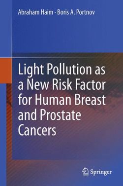 Light Pollution as a New Risk Factor for Human Breast and Prostate Cancers