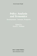 Policy Analysis and Economics