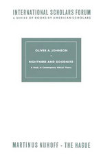 Rightness and Goodness