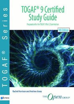 TOGAF 9 certified study guide