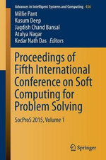 Proceedings of Fifth International Conference on Soft Computing for Problem Solving Proceedings of Fifth International Conference on Soft Computing for Problem Solving