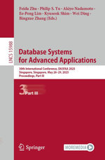 Database Systems for Advanced Applications