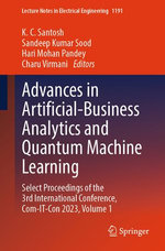 Advances in Artificial-Business Analytics and Quantum Machine Learning
