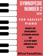 Gymnopedie Number 2 Easiest Piano Sheet Music Combo