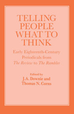Telling People What to Think