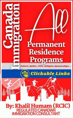 Canada Immigration: All Permanent Residence Programs