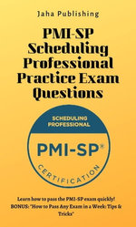 PMI-SP Scheduling Professional Practice Exam Questions