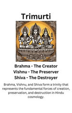 Trimurti - Brahma, Vishnu And Shiva